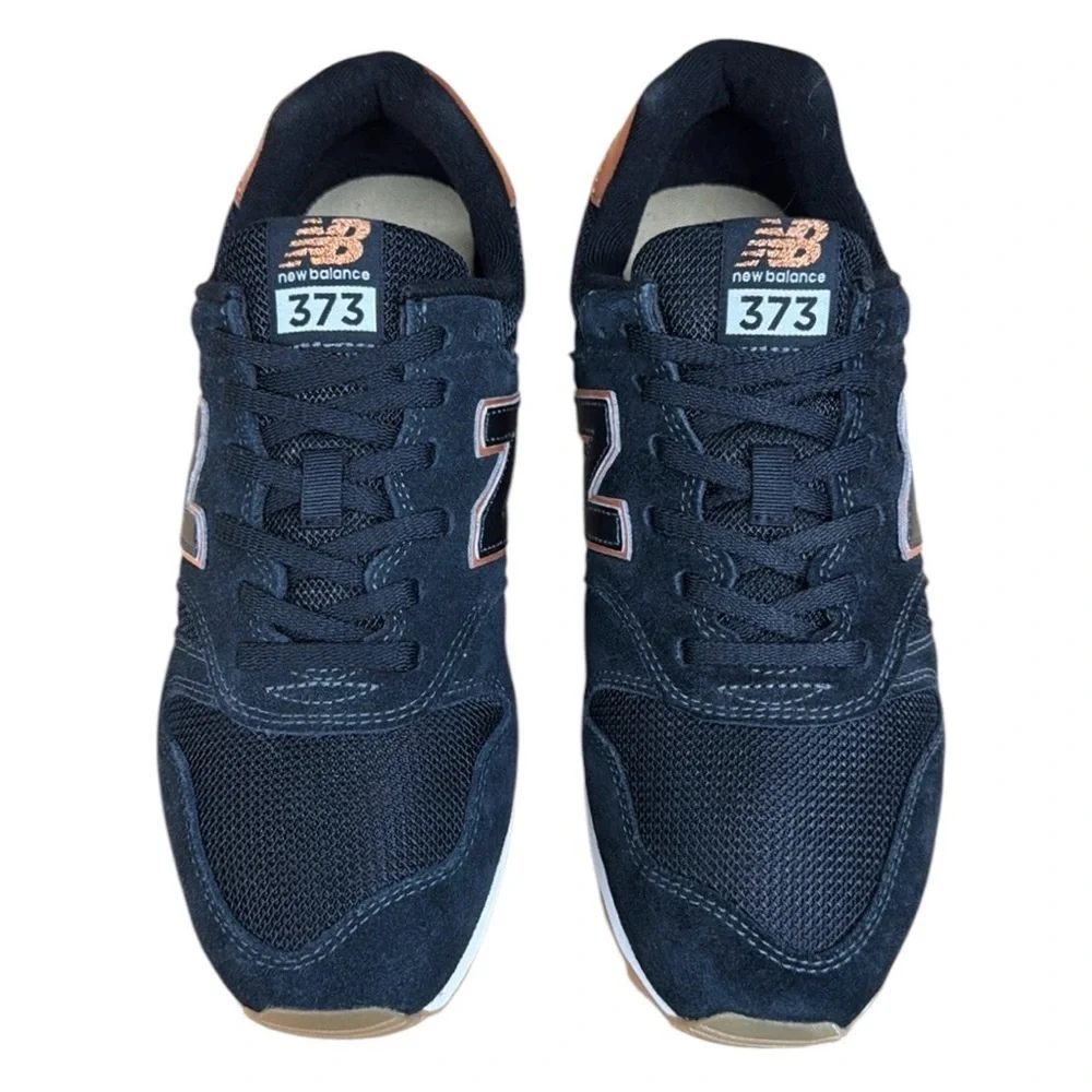 New Balance 373 Black Gold #XWL373CE2 Women's Trainers Running Sneakers Shoes 10
